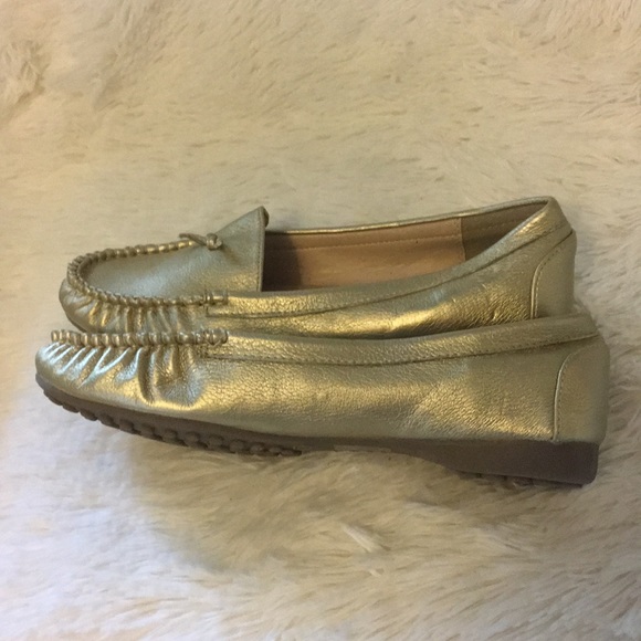 Marco Santi Gold Loafers - Picture 5 of 5